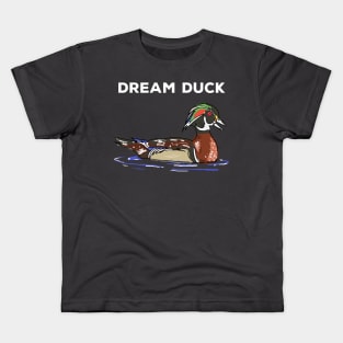 The Wood Duck, the duck of your dreams. Kids T-Shirt